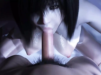 Babe's fat bosoms bounce while getting her warrior's donk drilled with a monster - Anime porn trio-dimensionally 31