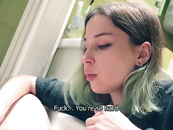 Desi stepsister lets stepbrother take a bathtub in her tights