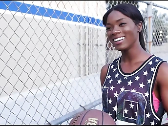 Satisfying his obscene cravings with these red-hot black honies in a red-hot dark-hued sapphic act