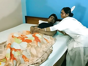 Observe this Indian nurse abase her patient with sloppy chat & rear end-fashion lovemaking in the Polyclinic