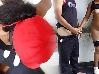 Supah-plumbing-super-fucking-hot Sri Lankan Babysitter SaniAndLove Nails and Tries to Learn from Super-steamy Lessons