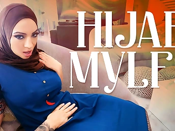 Sasha Love Button gets a surprise from her step-brother-in-law's ample trouser snake - Hijab Mylfs