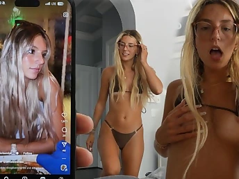 See me get throw a monkey wrench into the machinery by my stepbrother together with get a torrid internal ejaculation in my homemade Tik Tok flick