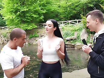 Excessive price Unshaded Group Luvs It Outdoors with Huge Tits increased by a Hot Ass