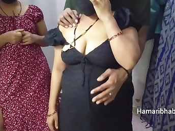 Abhi & Zakiabibi share a steamy Indian threesome with their insane pal