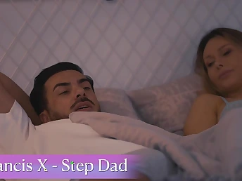 Step-step-sister Amber Slassh & step-niece Angie Lynx get oversexed in the same apartment - why not?