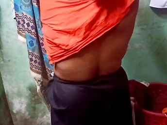 Young Indian boy swaps wives with a adult aunty in hot HD action