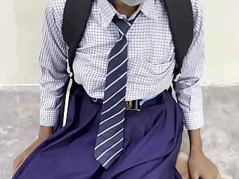 Crezyshivani and Crezysonu get naughty in Indian school female's visitor range