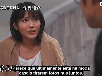 Nao Jinguji & Minatomoto in a scorching sessao - Asian stunners with eminent booties & crave for more!