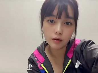 Momoka's beware heads downright blank as she massages her taut Japanese cooch