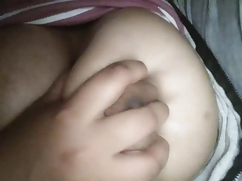 Observer as Indian teenage's cock-squeezing vag gets caboodle progress from her stepbrother in secret