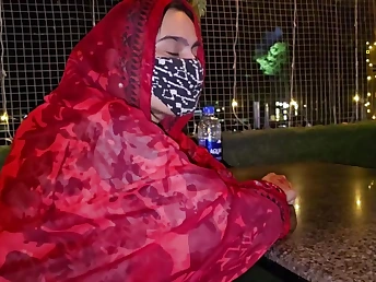 Abnormal Desi Bhabhi picked around and humped in public by uncalculated Pakistani guy