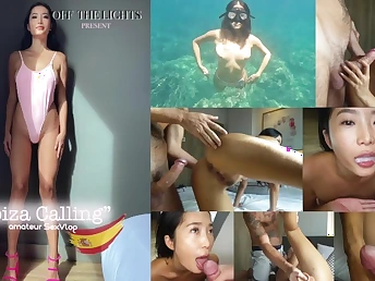 LonelyMeow's wild trip in Spain overage with hot sex & cumshot!