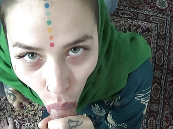 Lay eyes on painless a super-steamy dark haired Afghan Dame gives a POINT OF VIEW hand-job to hump with a successful boy