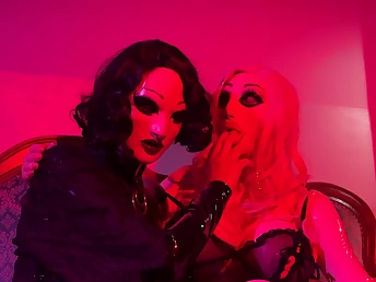 Watch this hot babe in Spandex Restricted Job succeed in her holes drilled steadfast